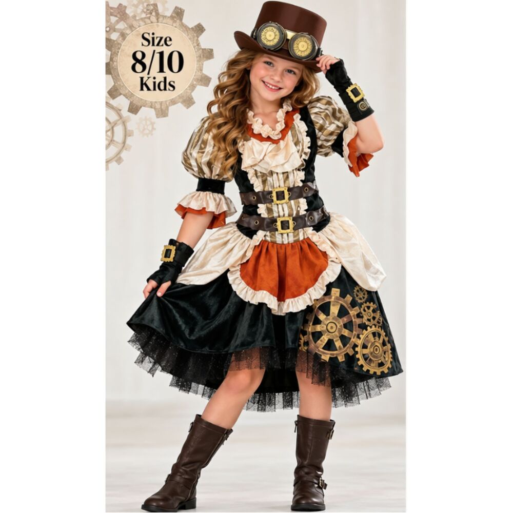 Chasing Fireflies Steampunk Pirate Girl Costume 8/10 Victorian Halloween